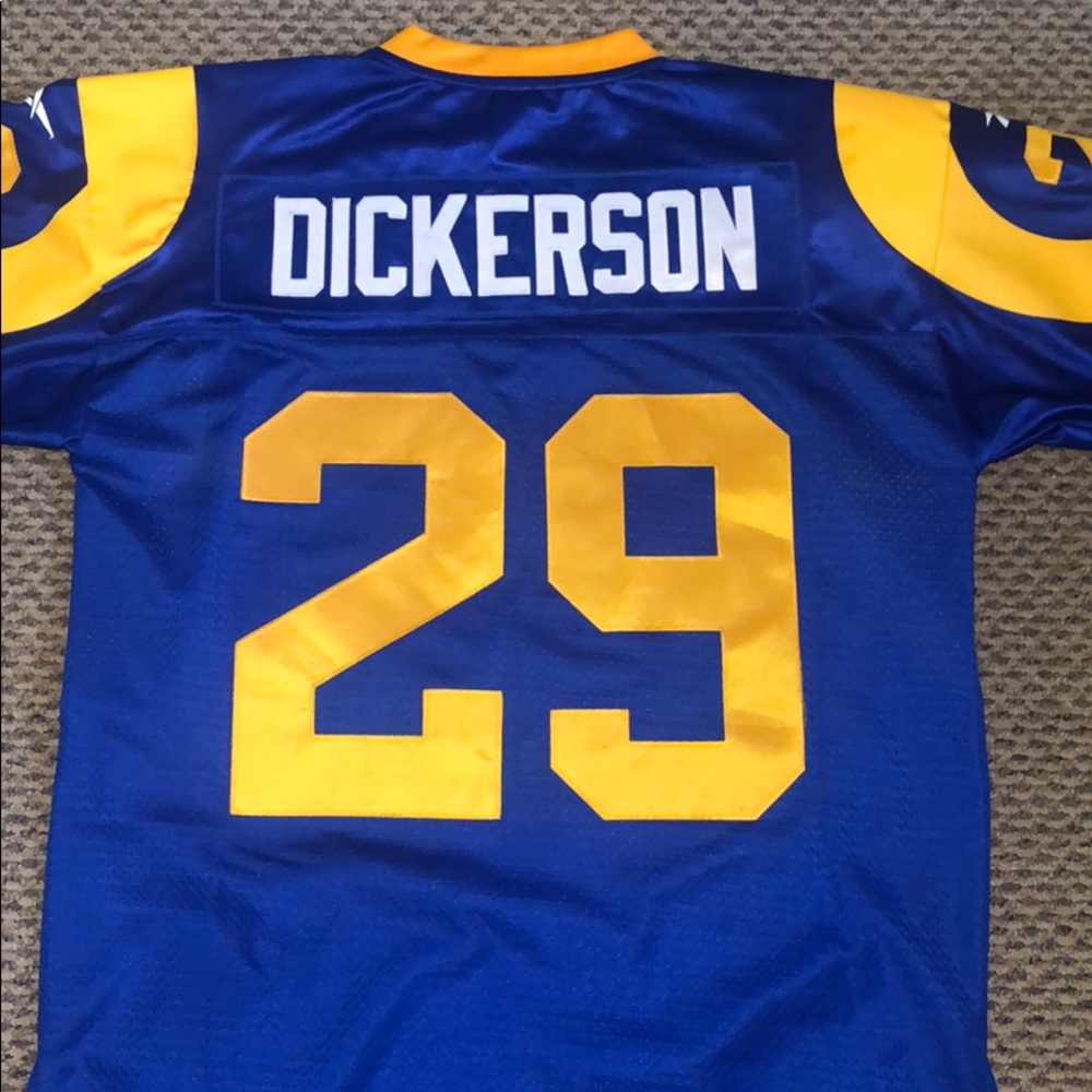 Eric Dickerson(29) NFL (Rams) Throwback Jersey